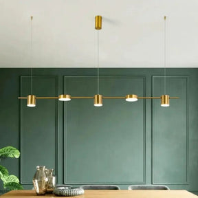 Lustre Moderno Montreal para Sala de Jantar - Elegância e Estilo para Seu Ambiente - Morada Serena