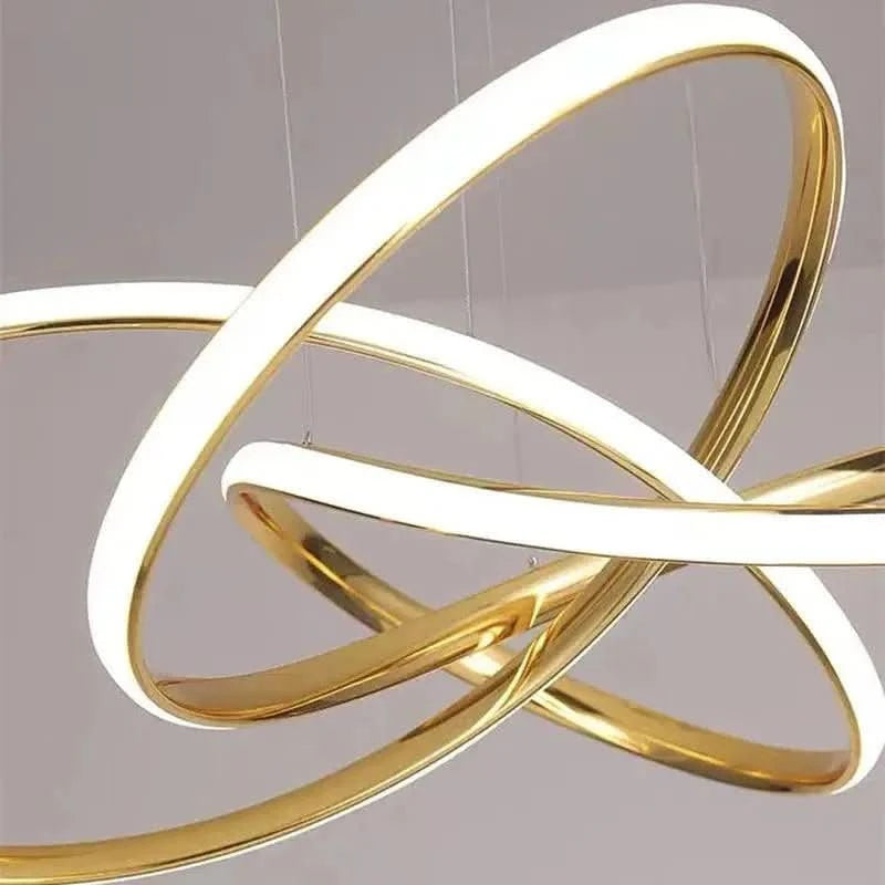 Lustre para Sala de Estar Executiva Golden Evolut - Morada Serena