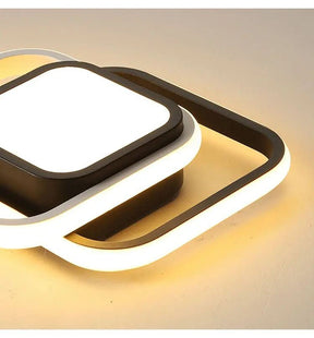 Lustre Para Sala Moderno em LED – Iluminação Sofisticada e Contemporânea - Morada Serena