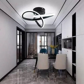 Lustre Para Sala Moderno em LED – Iluminação Sofisticada e Contemporânea - Morada Serena