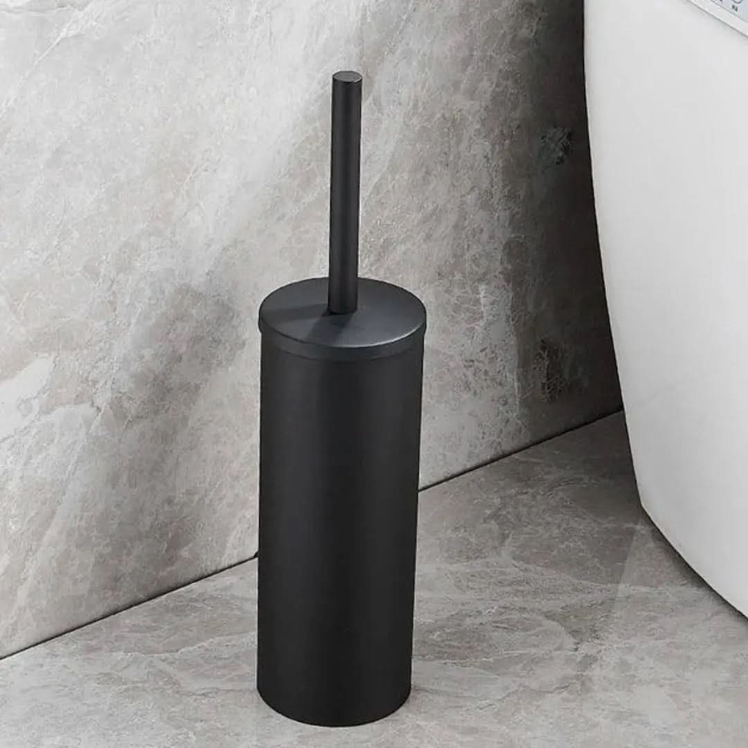 Porta Escova De Banheiro Aço Inoxidável Escovado – Elegância e Durabilidade - Morada Serena