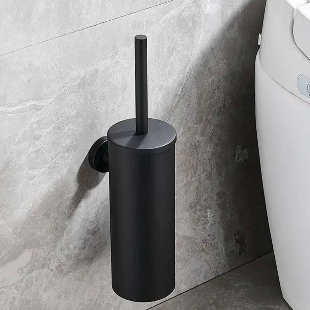 Porta Escova De Banheiro Aço Inoxidável Escovado – Elegância e Durabilidade - Morada Serena