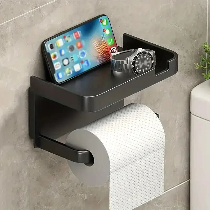 Porta Papel Higiênico Moderno Genova - Design Elegante para Banheiros - Morada Serena