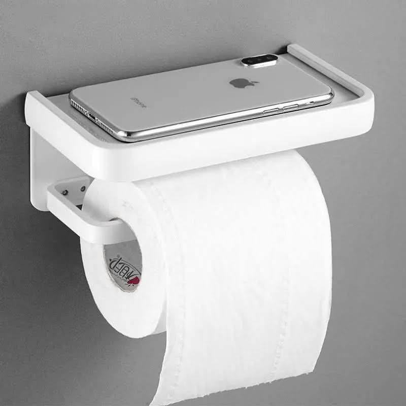 Porta Papel Higiênico Moderno Genova - Design Elegante para Banheiros - Morada Serena