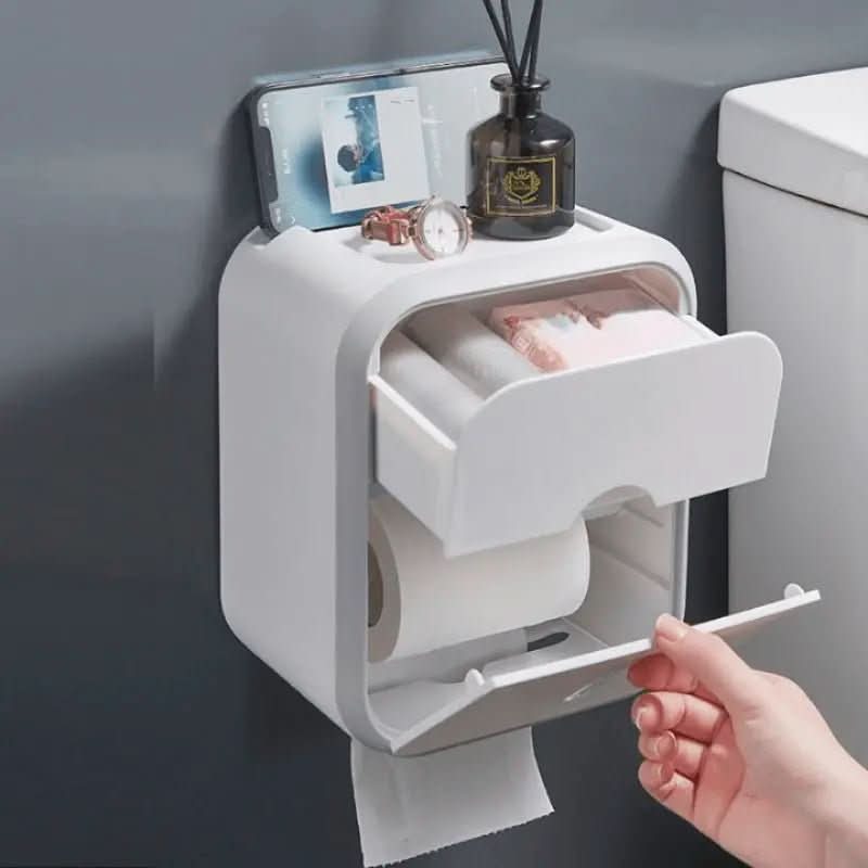 Porta Papel Higiênico Multifuncional – Organização e Praticidade | Morada Serena - Morada Serena