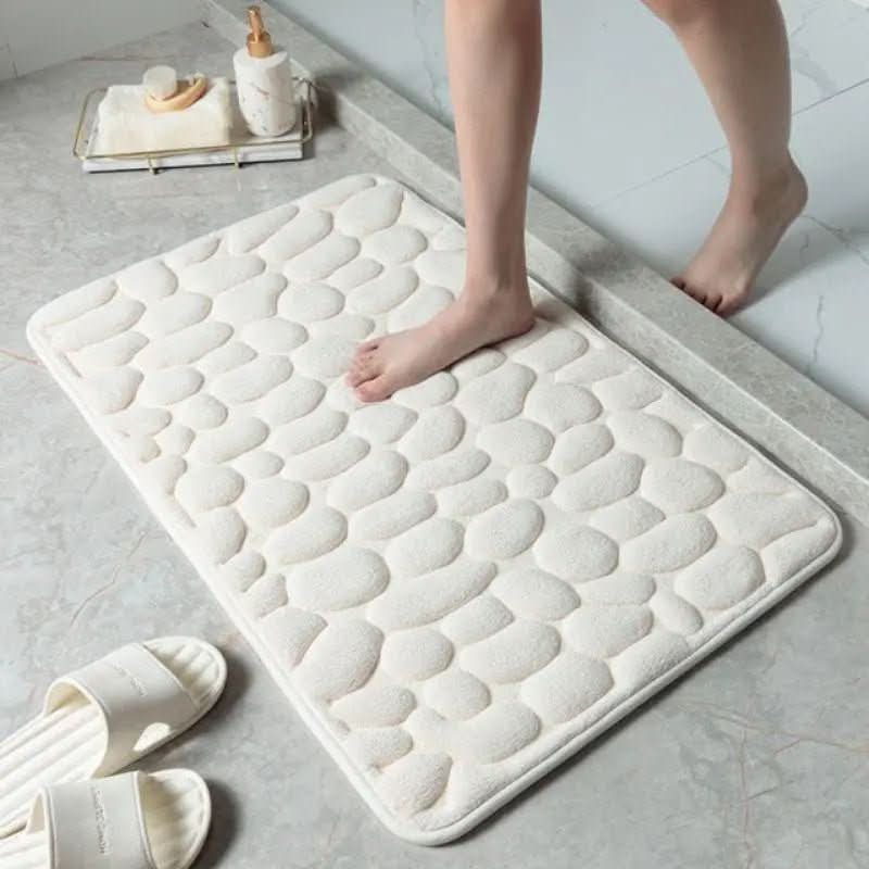 Tapete Para Banheiro Antiderrapante Absorvente e Macio 60x40cm – Segurança e Conforto - Morada Serena