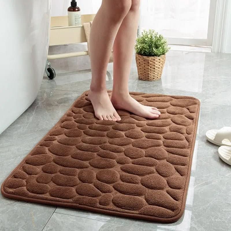 Tapete Para Banheiro Antiderrapante Absorvente e Macio 60x40cm – Segurança e Conforto - Morada Serena