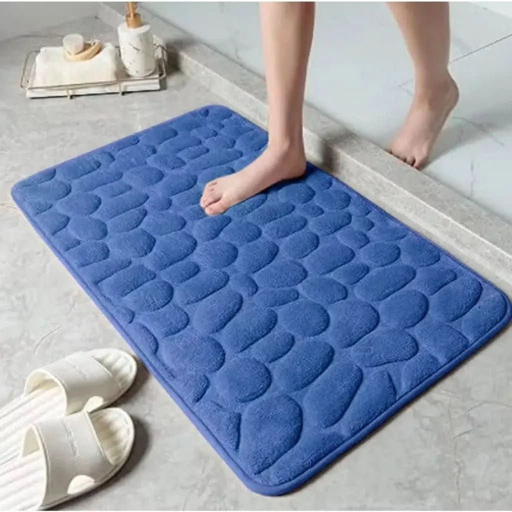 Tapete Para Banheiro Antiderrapante Absorvente e Macio 60x40cm – Segurança e Conforto - Morada Serena