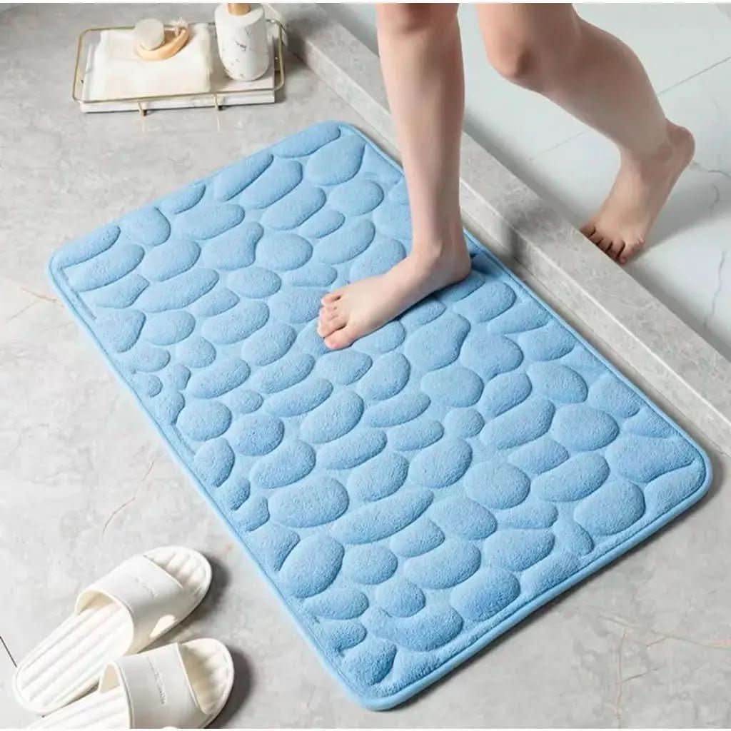Tapete Para Banheiro Antiderrapante Absorvente e Macio 60x40cm – Segurança e Conforto - Morada Serena