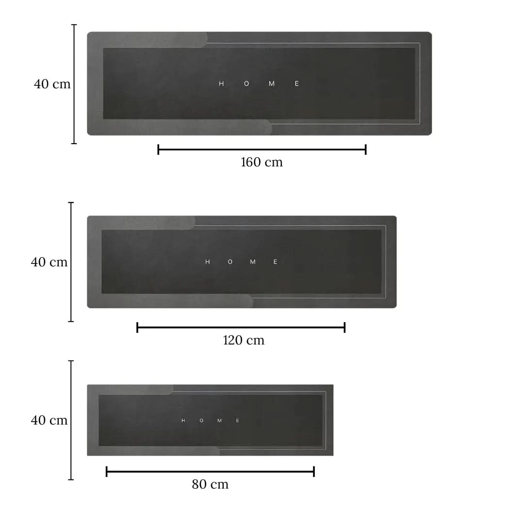 Tapete Para Cozinha Antiderrapante Absorvente - Morada Serena