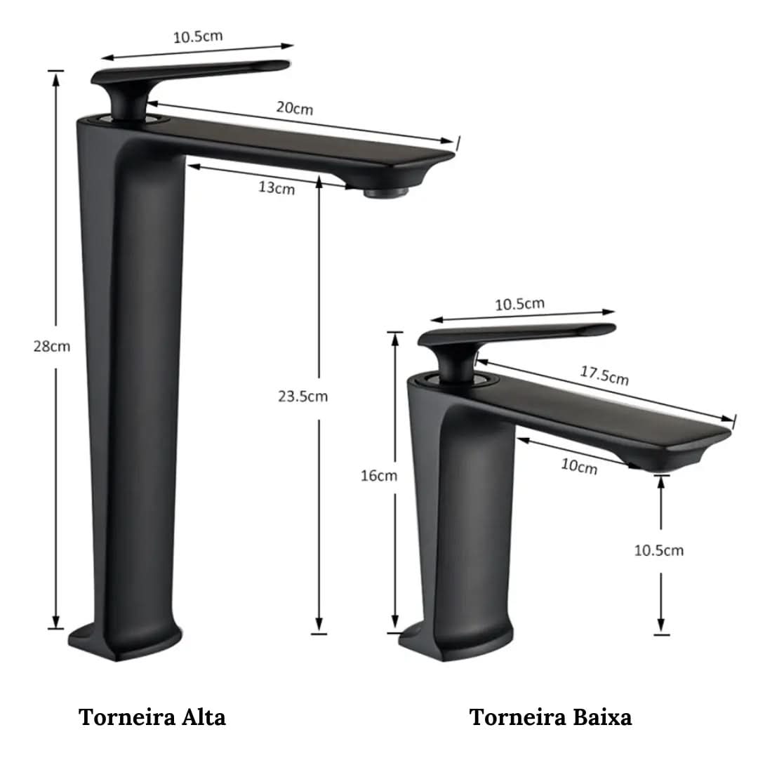 Torneira Para Banheiro Monocomando - Monapoli - Morada Serena