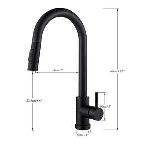 Torneira Para Cozinha - Verona Com Ducha Gourmet Extensível - Morada Serena