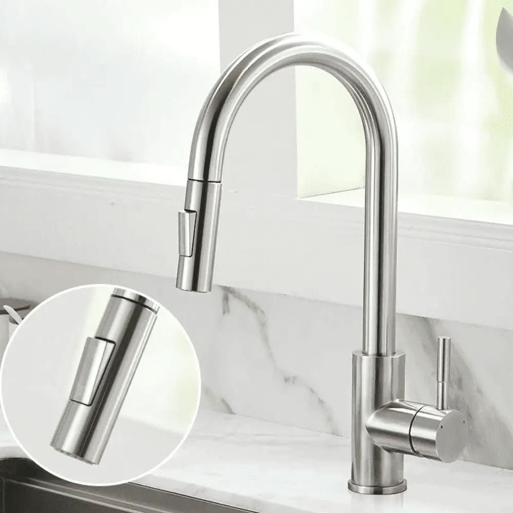 Torneira Para Cozinha - Verona Com Ducha Gourmet Extensível - Morada Serena