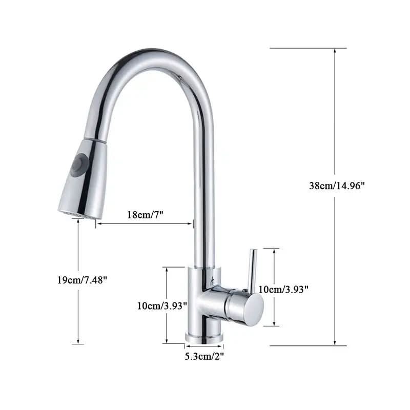 Torneira Para Cozinha Com Jato Extensível - Morada Serena