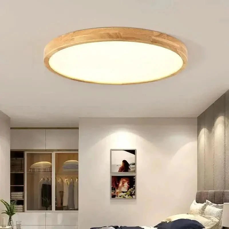 Luminária Led Redondo Moderno Plafon de Teto - Ilumine Seu Ambiente com Elegância - Morada Serena