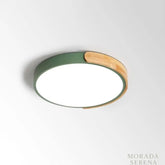 Plafon Led Sobrepor Luminária de Teto Moderna - Iluminação Elegante e Eficiente - Morada Serena