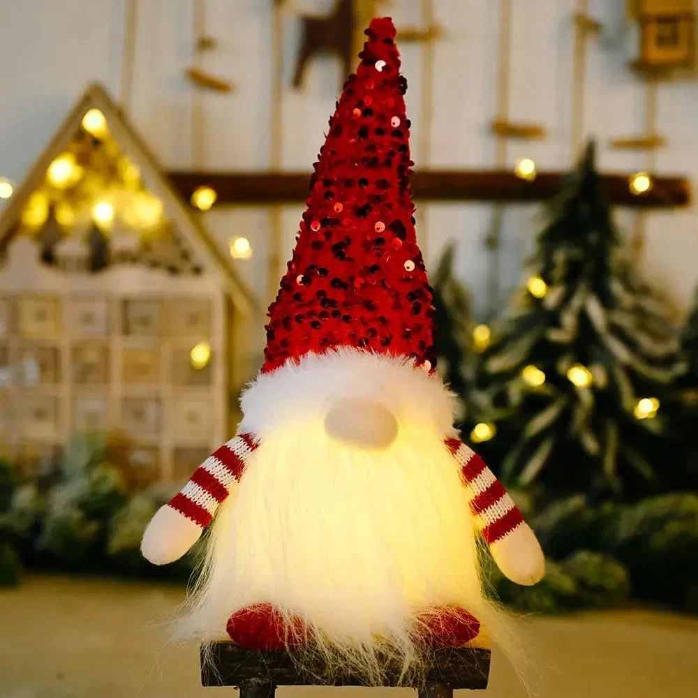 Decoração Natalina Elfos Luminosos Natal Decoração - Morada Serena