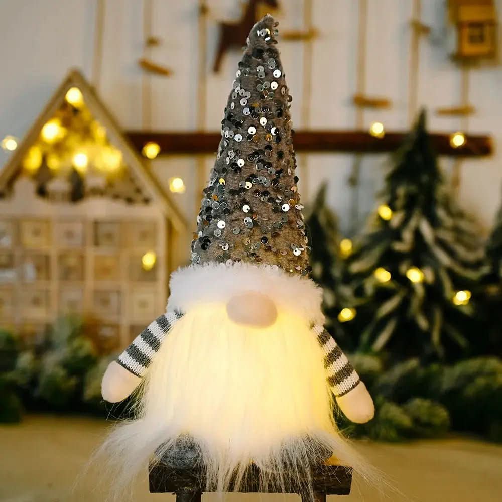 Decoração Natalina Elfos Luminosos Natal Decoração - Morada Serena