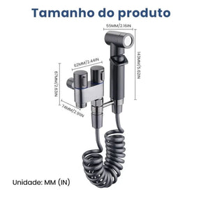 Ducha Higiênica para Banheiro - Praticidade e Conforto para Seu Banheiro - Morada Serena