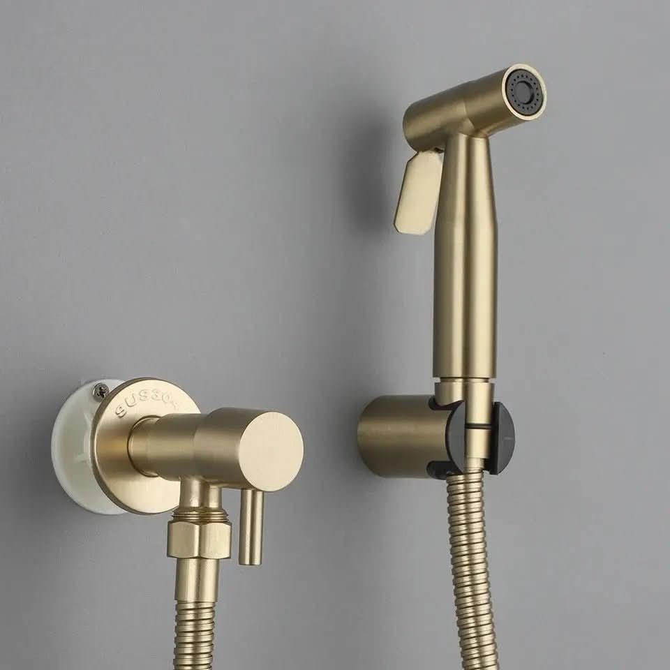 Ducha Higiênica para Banheiro Luxury Dourada - Elegância e Conforto para Seu Banheiro - Morada Serena