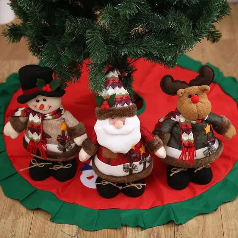 Boneco Papai Noel e Elfos para Decoração de Natal - Torne Seu Natal Mais Especial - Morada Serena