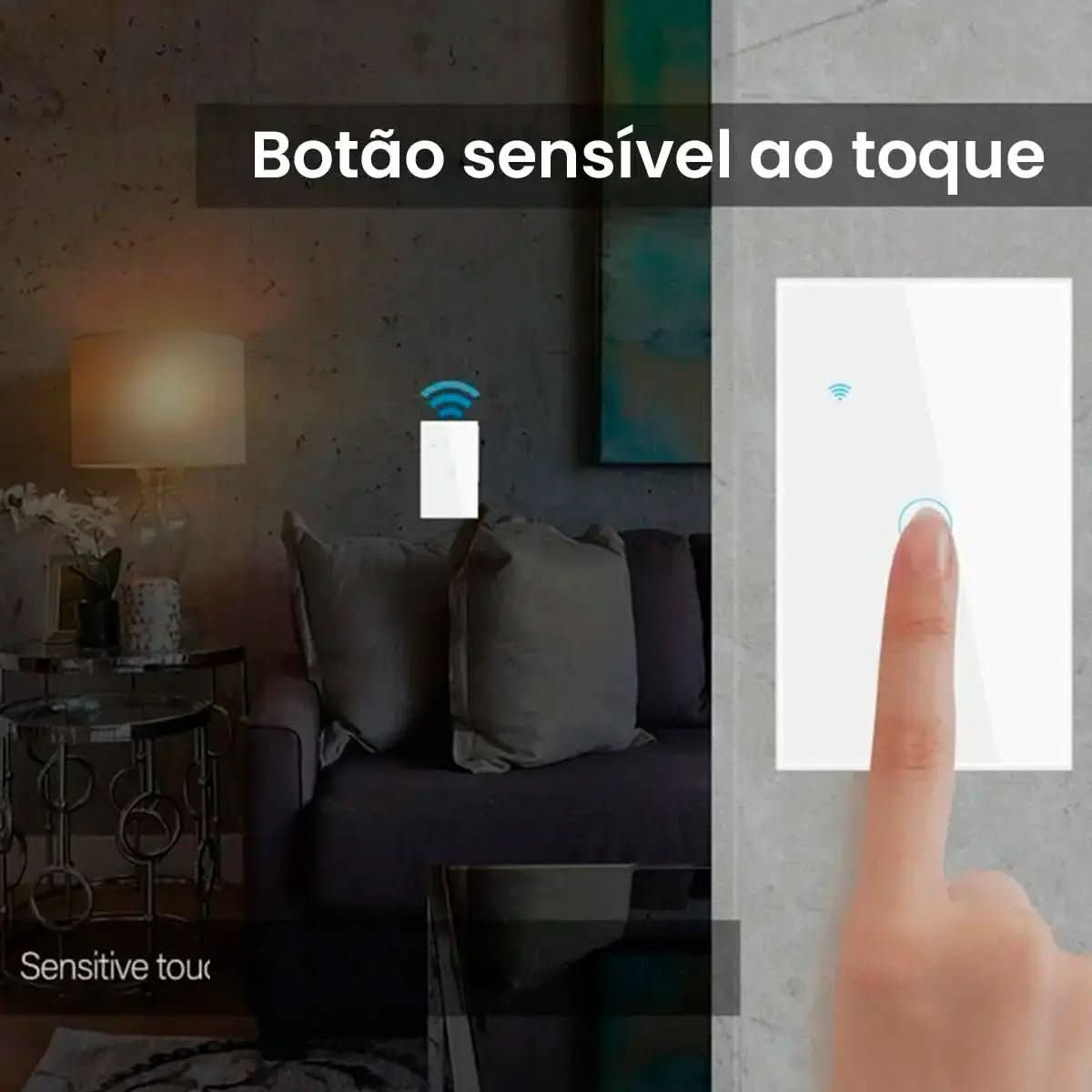 Interruptor Touch Inteligente Wifi - Morada Serena