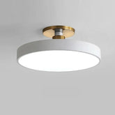 Plafon De Led Redondo Sobrepor Modelo Nórdico – Iluminação Moderna e Eficiente - Morada Serena