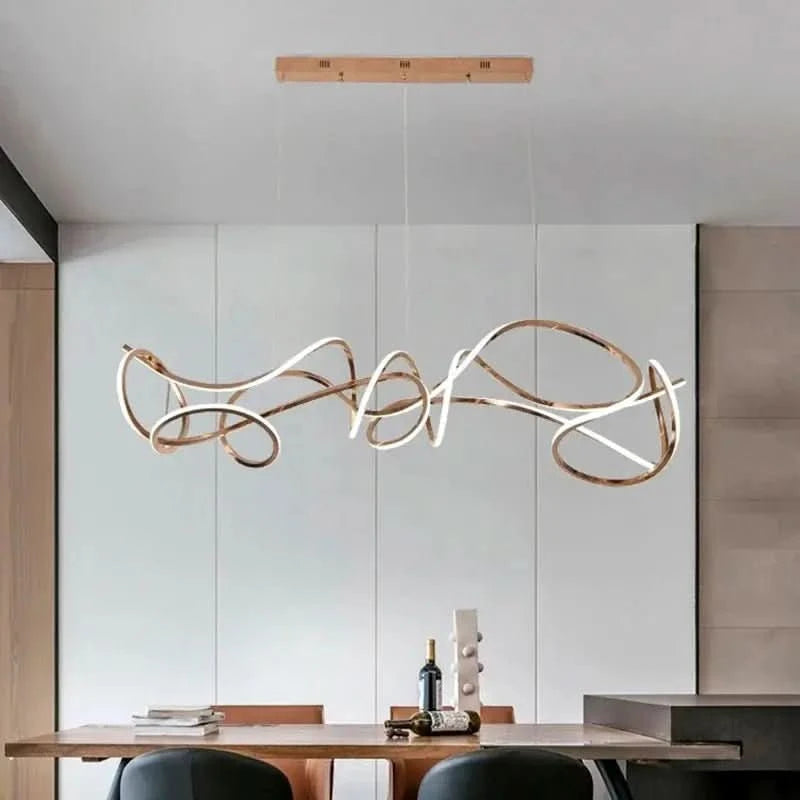Lustre Moderno Pendente Para Sala De Jantar - Morada Serena