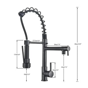 Torneira para Cozinha Gourmet Monocomando com LED Safira - Elegância e Tecnologia para Sua Cozinha - Morada Serena