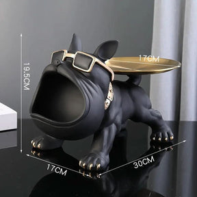 Bulldog Francês Decoração Boca Grande Edição Limitada - Morada Serena