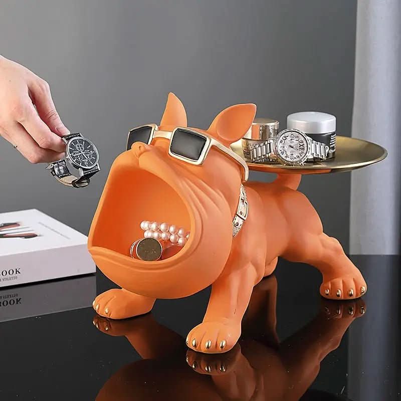 Bulldog Francês Decoração Boca Grande Edição Limitada - Morada Serena