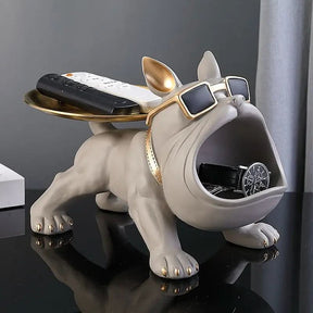 Bulldog Francês Decoração Boca Grande Edição Limitada - Morada Serena