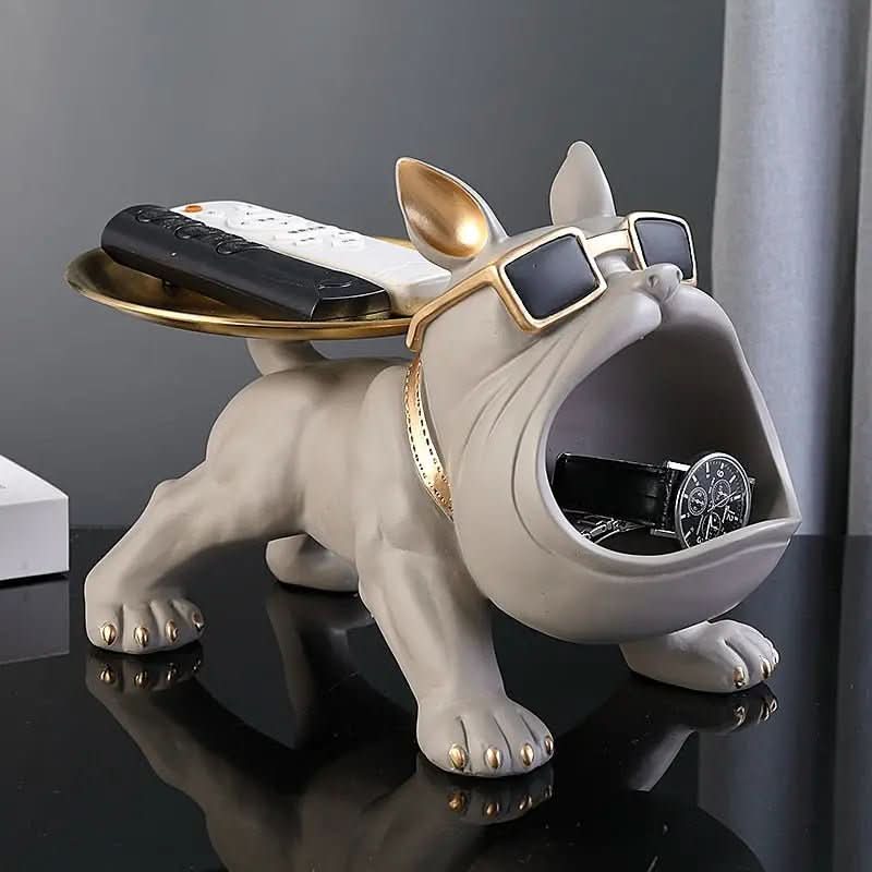 Bulldog Francês Decoração Boca Grande Edição Limitada - Morada Serena