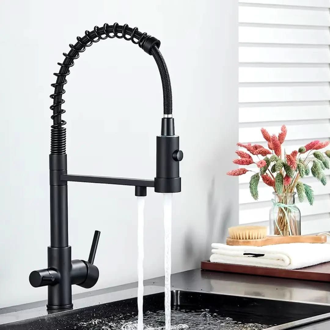 Torneira de Cozinha Gourmet Monocomando Com Filtro – Design, Praticidade e Água Pura - Morada Serena