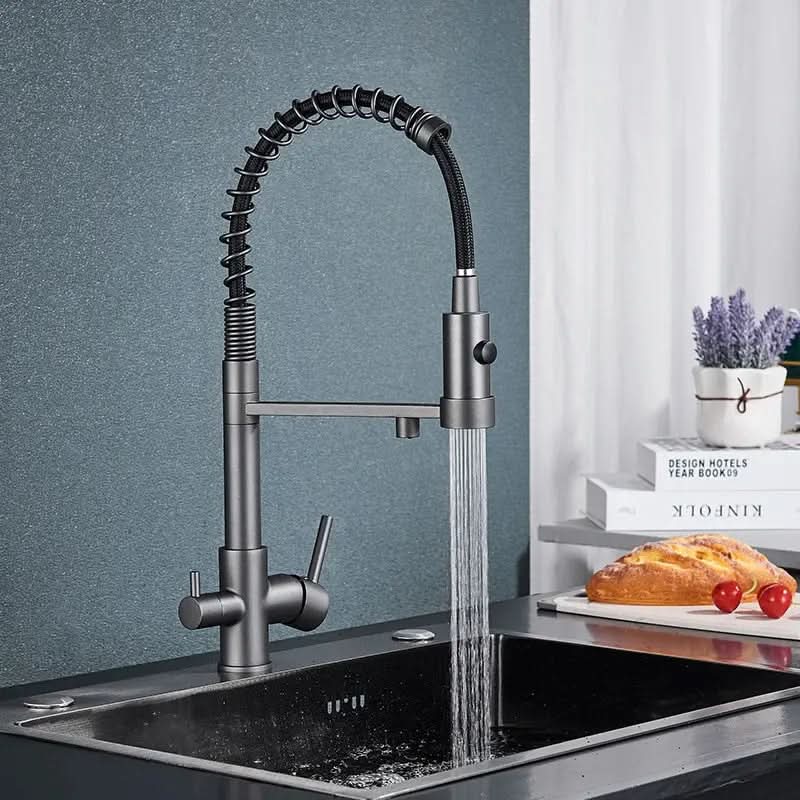 Torneira de Cozinha Gourmet Monocomando Com Filtro – Design, Praticidade e Água Pura - Morada Serena