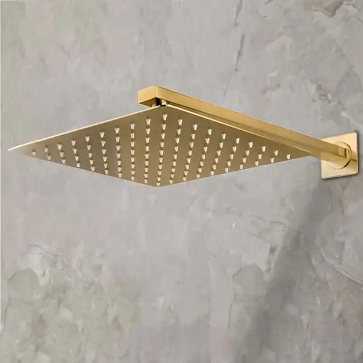 Chuveiro Para Banheiro Dourado Inox - Morada Serena