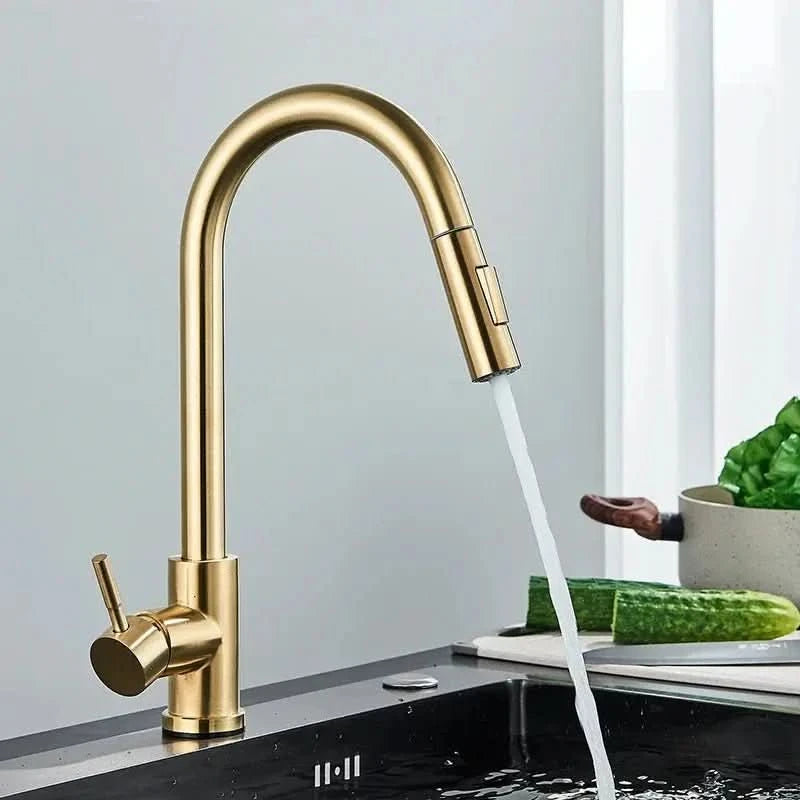 Torneira Monocomando Para Cozinha Com Rotação 360 – Praticidade e Design Moderno - Morada Serena