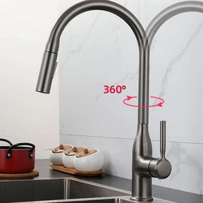 Torneira Gourmet Para Cozinha Monocomando Modelo Com Jato Extensível - Morada Serena