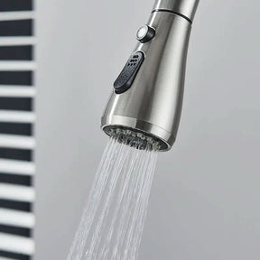 Torneira Monocomando Para Cozinha Níquel Escovado Com Extensor - Morada Serena