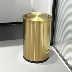 Lixeira Moderna Aço Inoxidável 9 Litros - Morada Serena