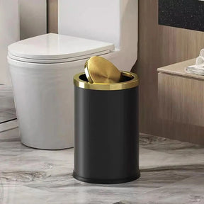 Lixeira Moderna Aço Inoxidável 9 Litros - Morada Serena