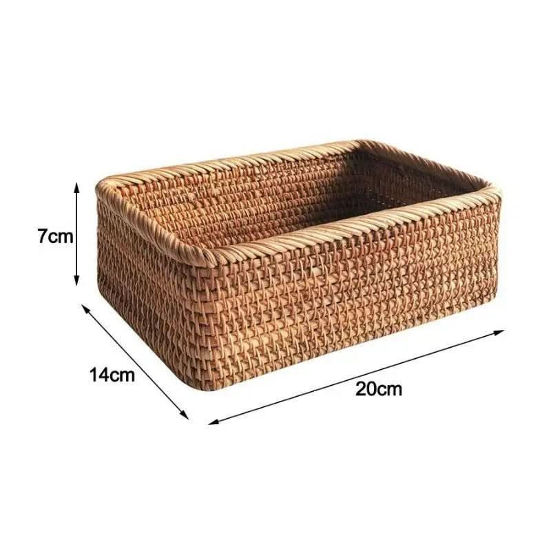Cesto para Banheiro Multiuso de Vime - Organização e Estilo para Seu Banheiro - Morada Serena