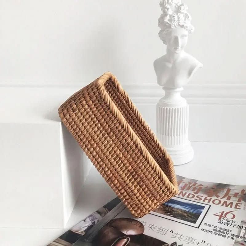 Cesto para Banheiro Multiuso de Vime - Organização e Estilo para Seu Banheiro - Morada Serena