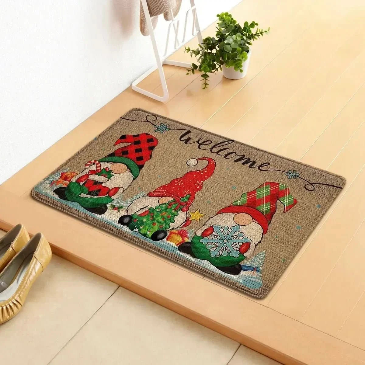 Decoração De Natal Tapetes Natalinos 40x60cm - Morada Serena