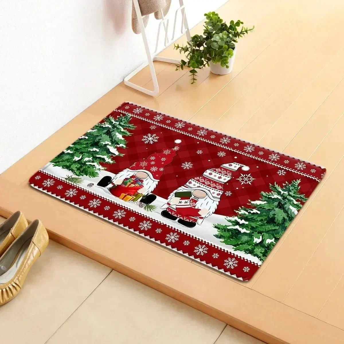 Decoração De Natal Tapetes Natalinos 40x60cm - Morada Serena