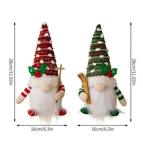 Decoração De Natal Elfos Luminosos Enfeites Natalinos - Morada Serena