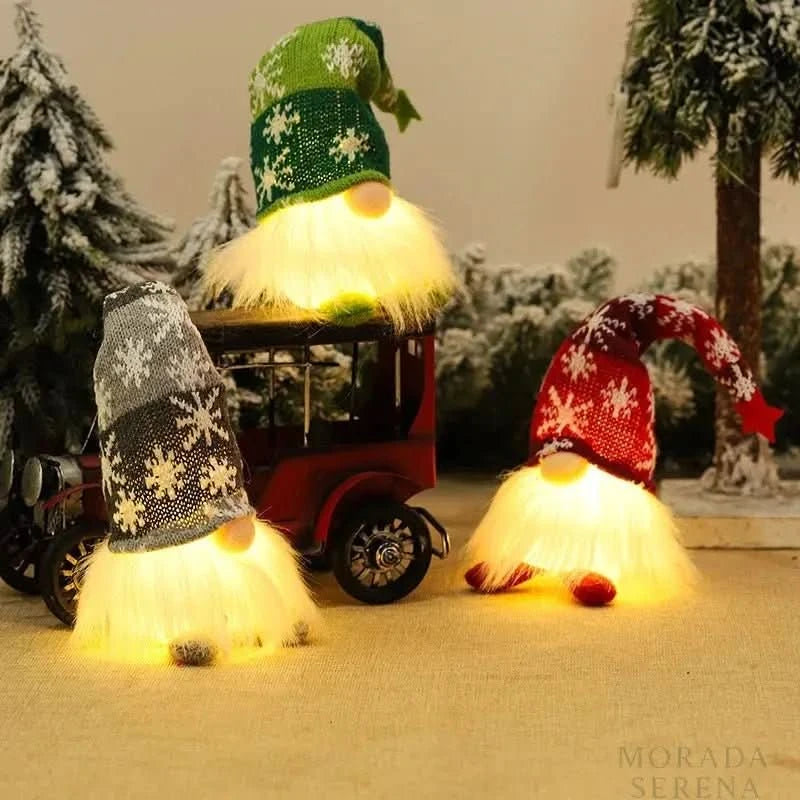 Decoração De Natal Gnomos Pernas Longas Enfeites Natalinos - Morada Serena
