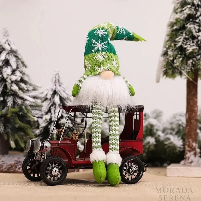 Decoração De Natal Gnomos Pernas Longas Enfeites Natalinos - Morada Serena