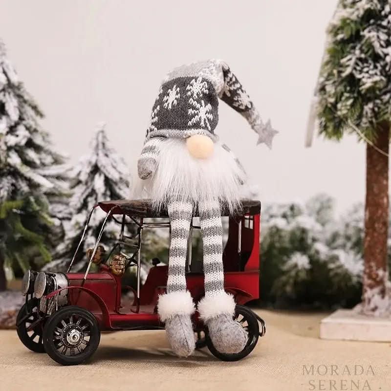 Decoração De Natal Gnomos Pernas Longas Enfeites Natalinos - Morada Serena