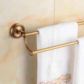 Conjunto de Acessórios de Banheiro Estilo Vintage - Elegância e Charme para Seu Banheiro - Morada Serena